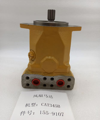 Motor 155-9107 van de het Graafwerktuig Hydraulische Ventilator van E345B E330D Hogedrukdelen