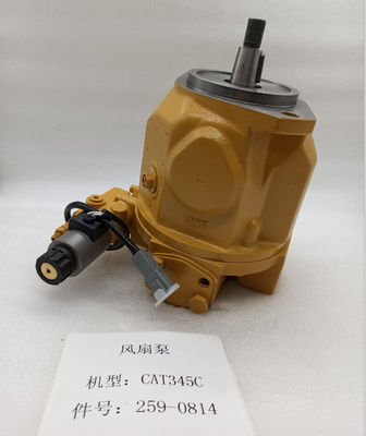 E345D Graafmachine Hydraulische ventilatormotor 259-0814 Koelzuigerpomponderdelen