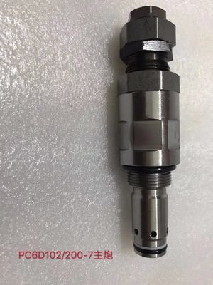 PC200-7 reserveonderdelen voor graafmachines, zelfbedieningshydraulisch overdrukventiel